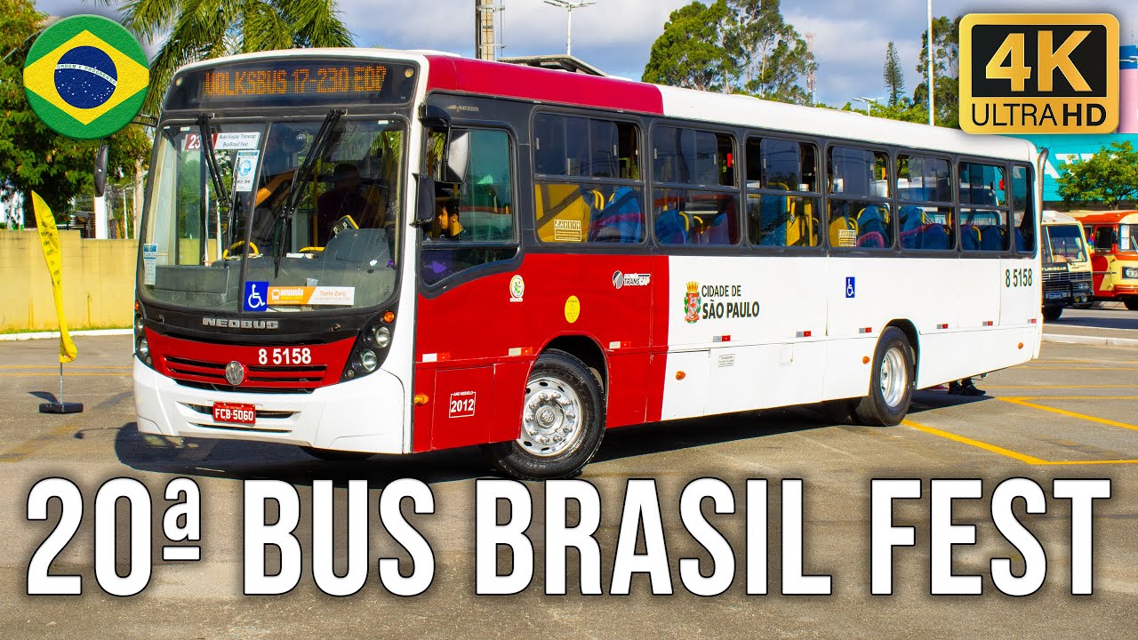 20ª Bus Brasil Fest - Exposição de Ônibus Novos e Antigos