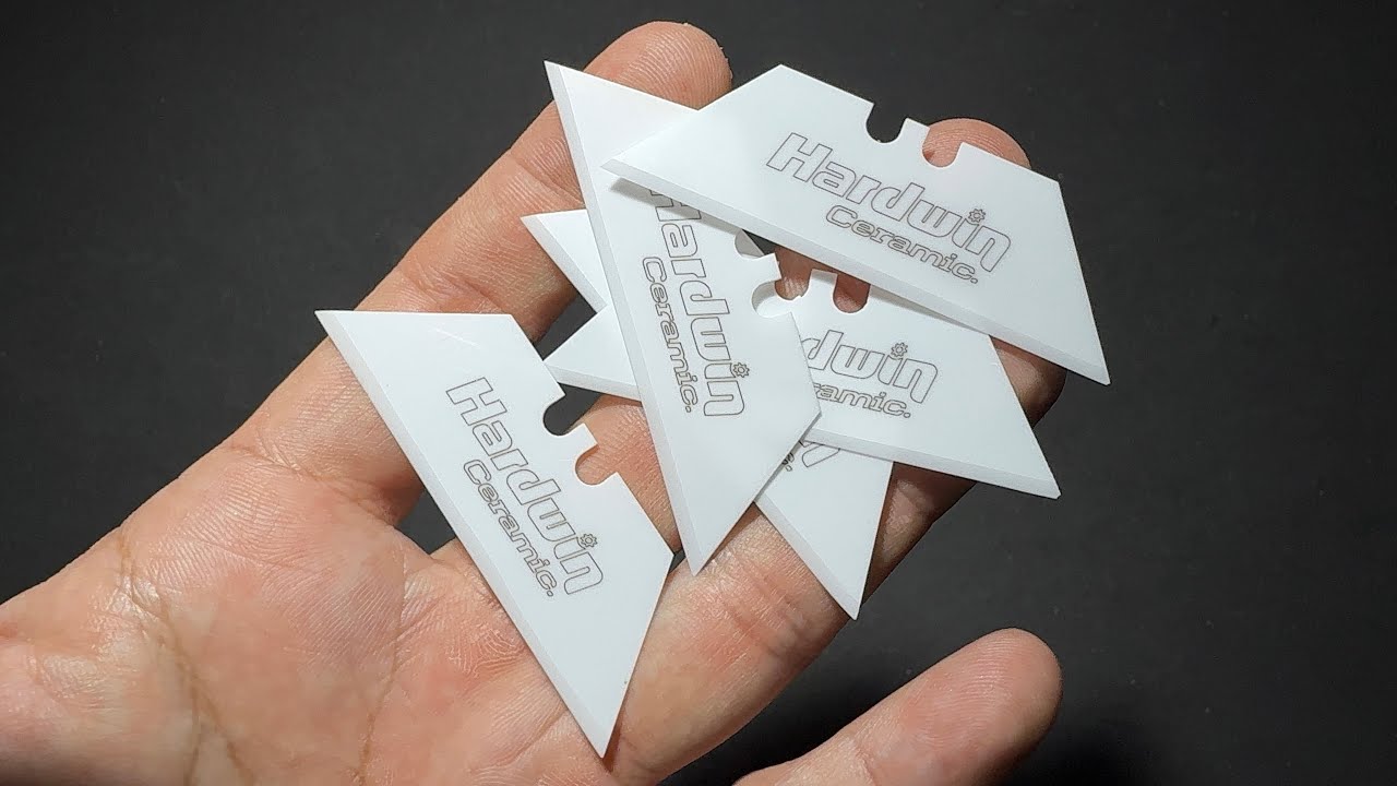 HARDWIN CERAMIC UTILITY BLADE ยืม ใบมีดเซรามิคคมจัด ไม่ขยาดสนิม
