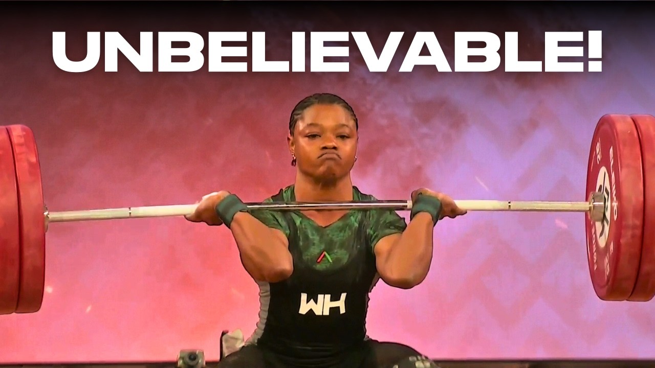 The Remarkable Performance Of Nigeria's Rafiatu | Worlds 2025