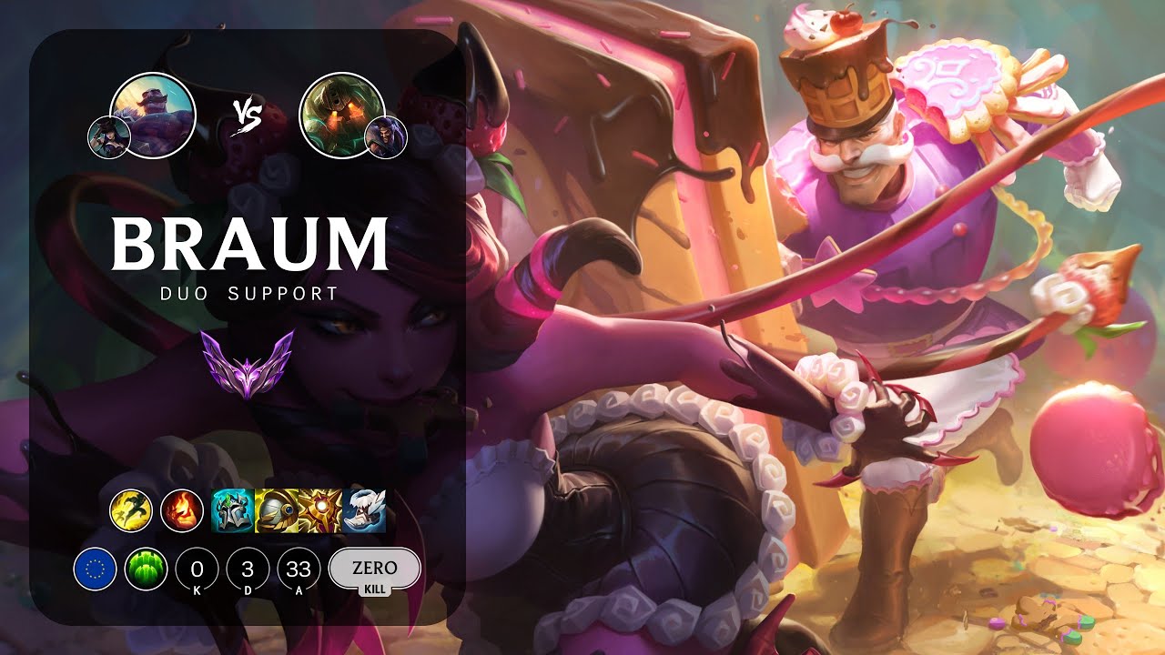 Braum Support vs Nautilus - EUW Master Patch 13.24