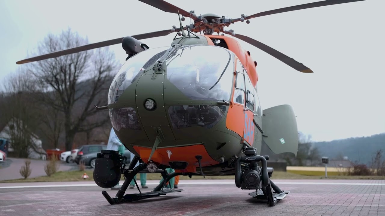 Bundeswehr landet am Klinikum Kulmbach