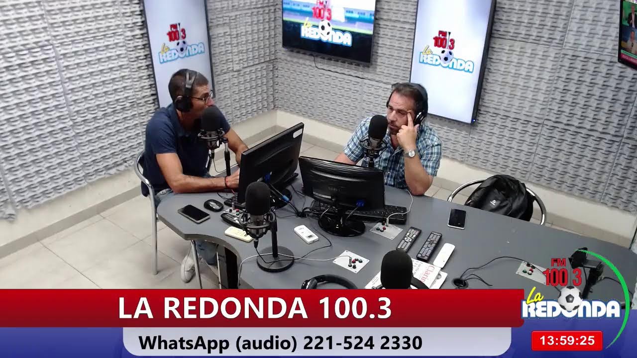 Emisión en directo de La Redonda 100.3