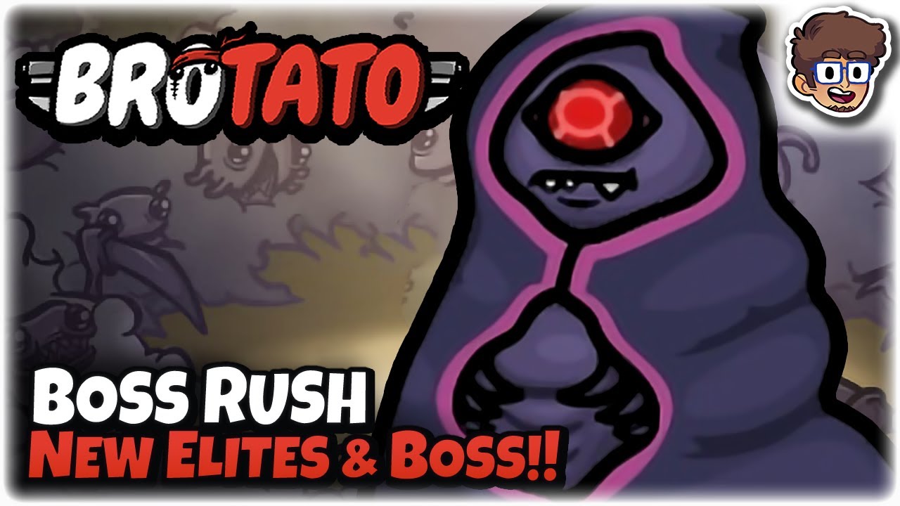 Boss Rush Mode, New Elites & Final Boss!! | Brotato: Modded