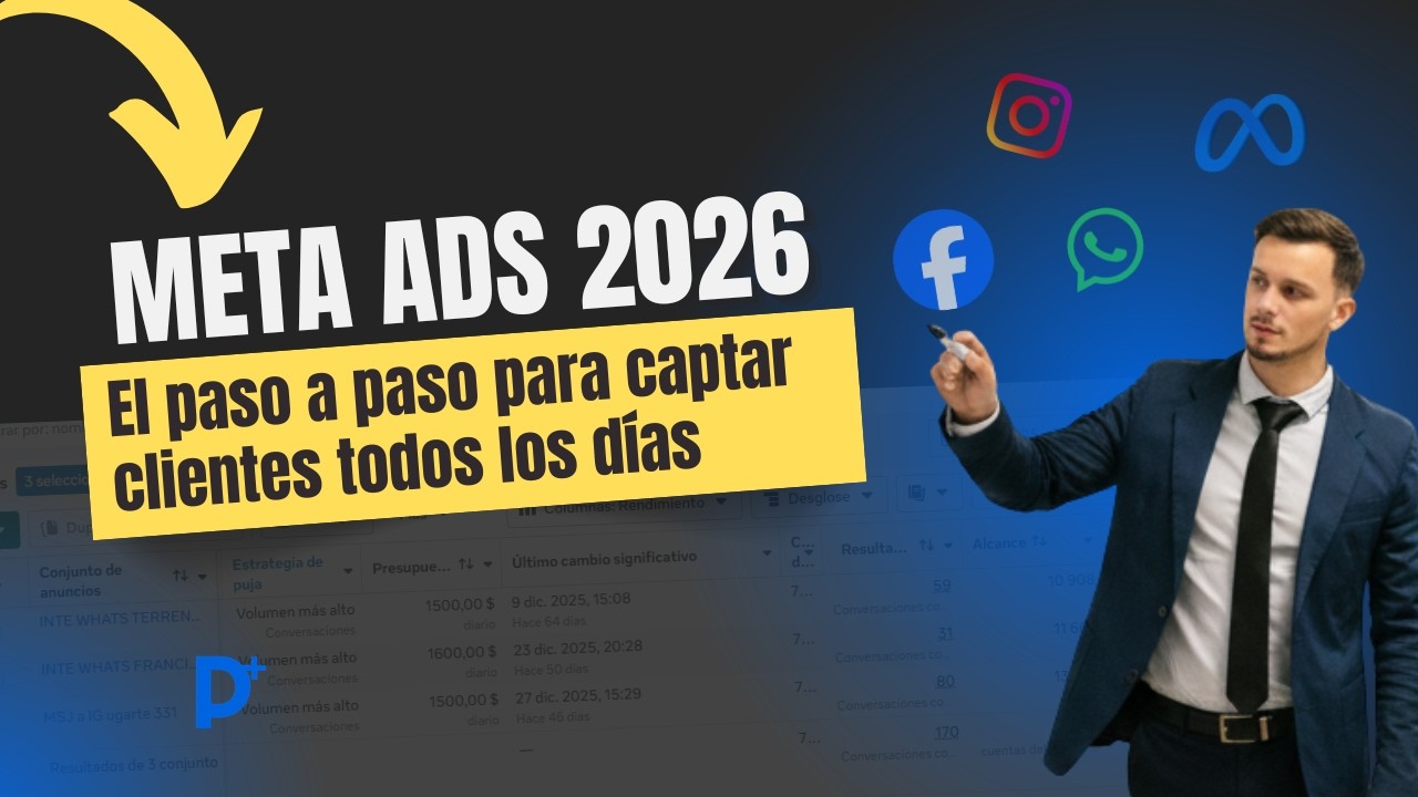 META Ads 2026 / Cómo captar clientes y vender todos los meses (Paso a Paso)