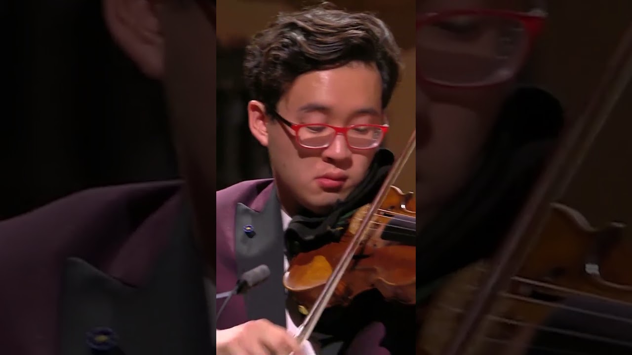 🎻 Julian Rhee, Fifth Prize winner in 2024 🎶 Tchaikovsky Violin Concerto