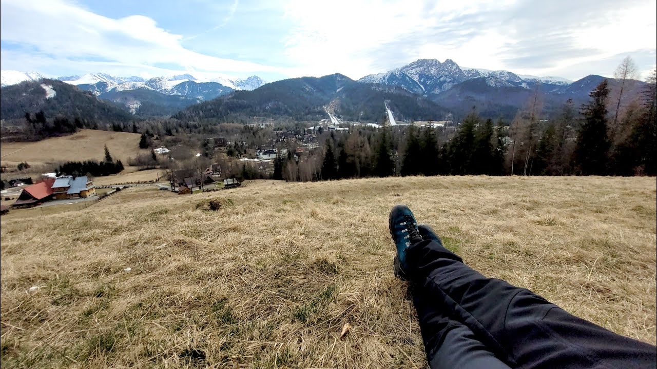 Wiewiórki, ptaki i cudne widoki - chodźcie na spacer - Antałówka Zakopane