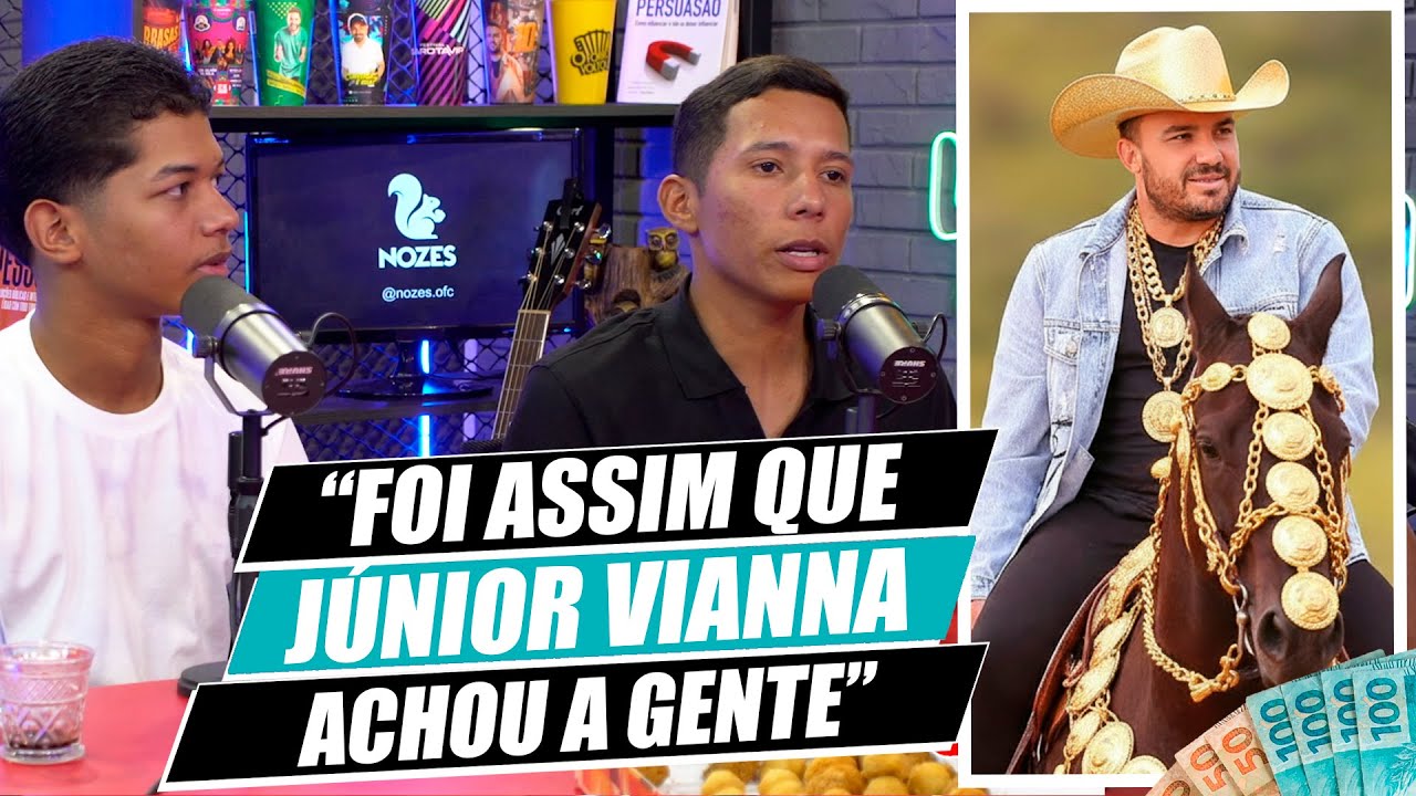 Como JÚNIOR VIANNA achou PEDIN E EDIVAN?