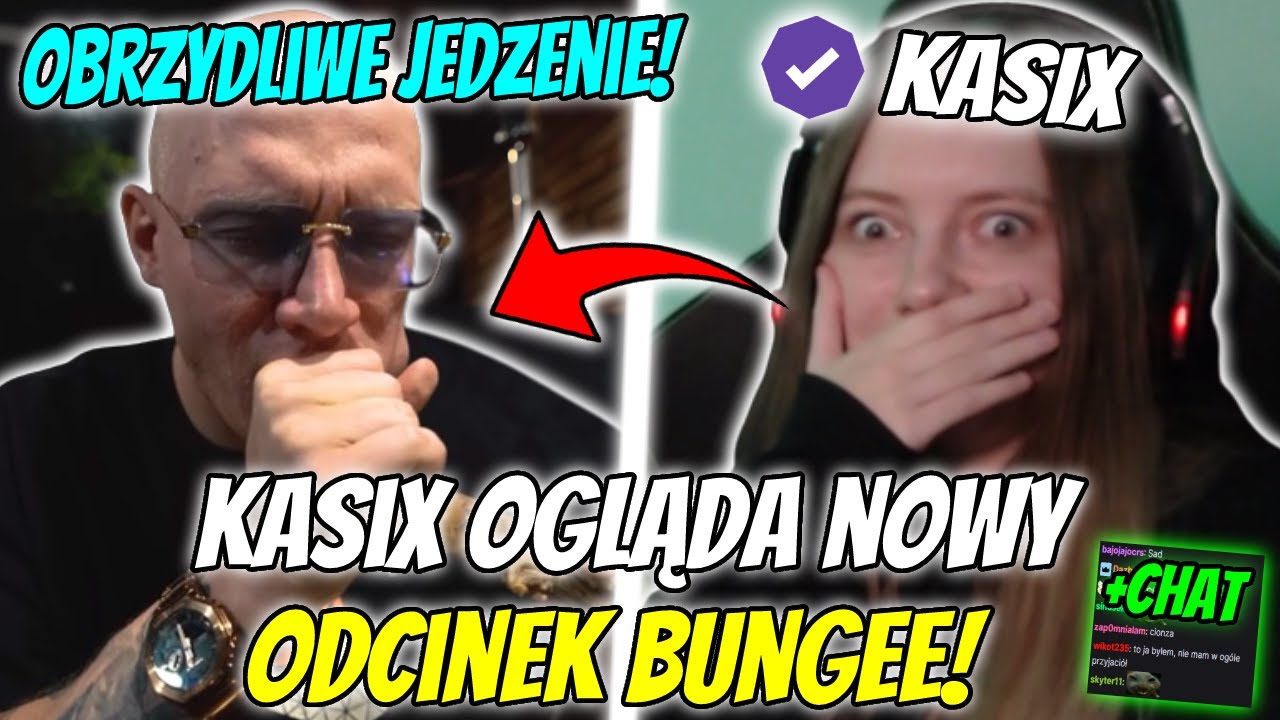 KASIX OGLĄDA NOWY ODCINEK BUNGEE! 