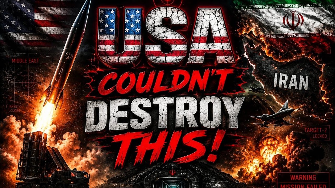 Iran's Secret Underground Missile Cities &mdash; What the US Military Couldn't Destroy (2026)