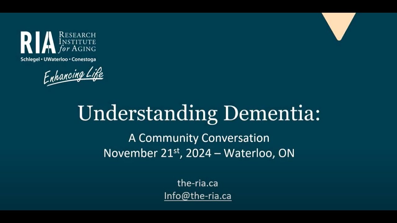 Understanding Dementia: A Community Conversation