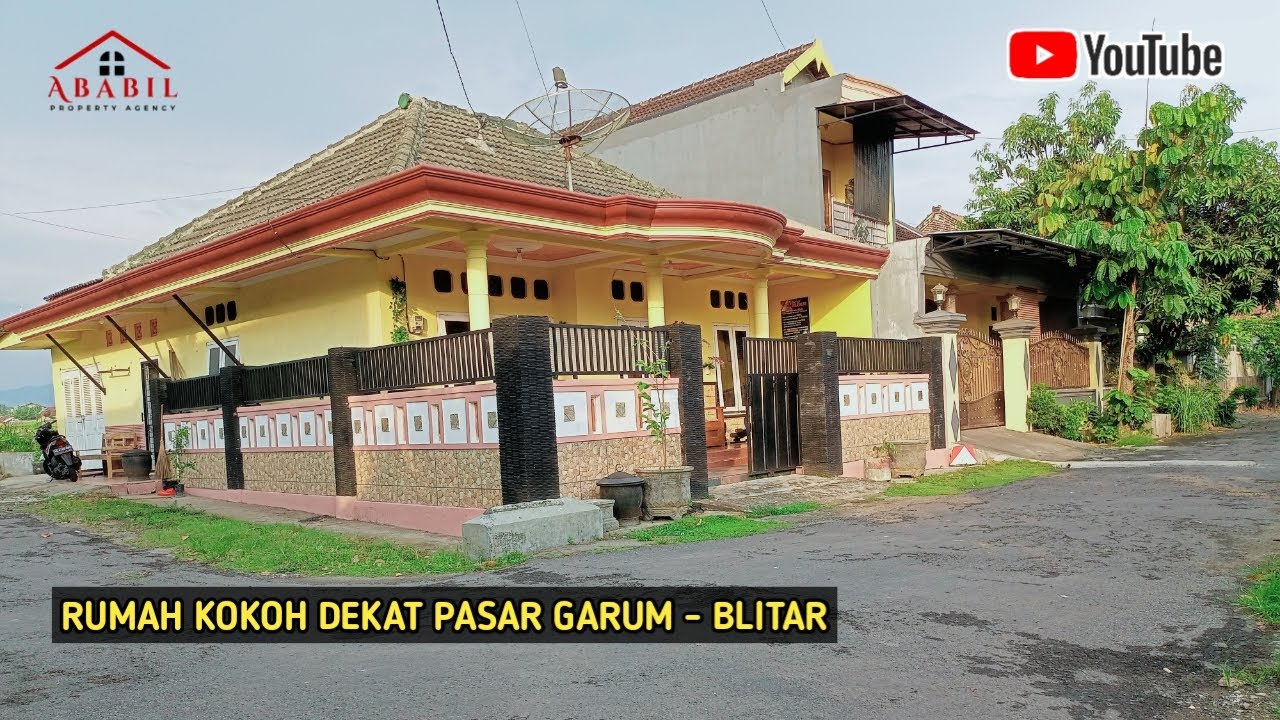RUMAH KOKOH DEKAT PASAR GARUM KAB BLITAR | 425 JUTA | RUMAH DIJUAL BLITAR | WA 081335777017