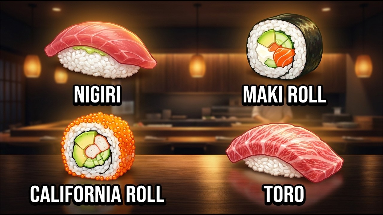 Every Sushi Type Explained in 10 Minutes