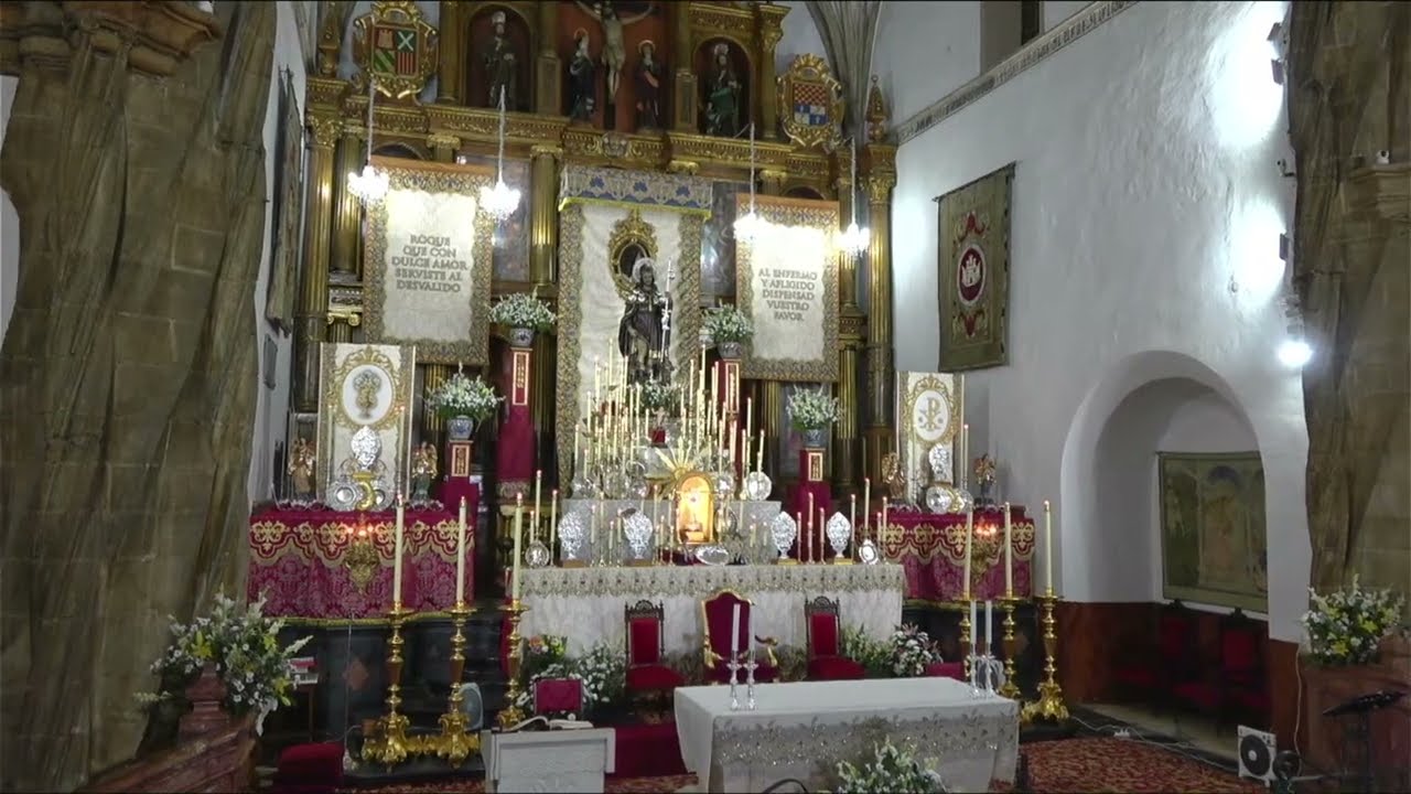 Solemne Acto Religioso a Nuestro Patrón San Roque. Arjonilla 16 de agosto de 2024