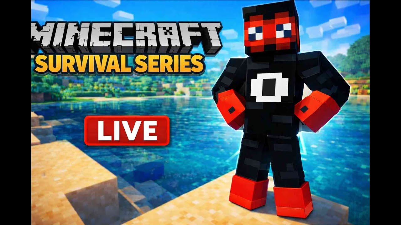 Minecraft Survival live 🔴✨