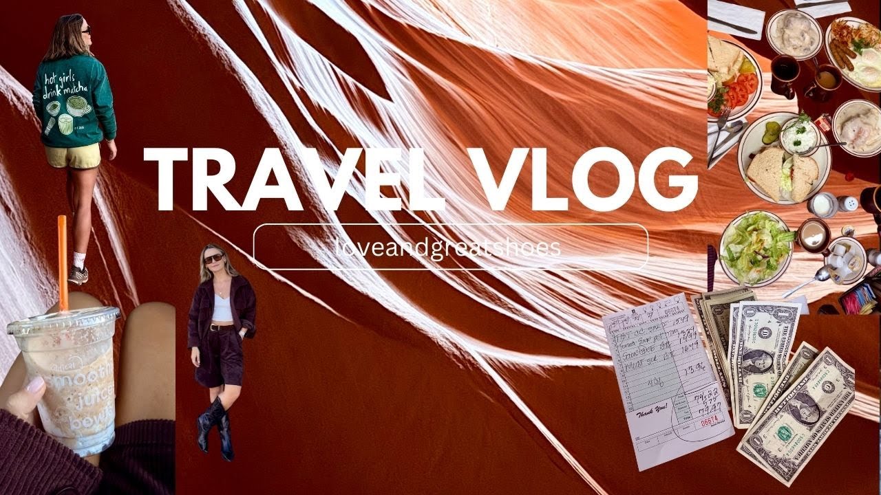 travel vlog I Los Angeles, Las Vegas, Zion, Bryce Cayon, Antelope Canyon