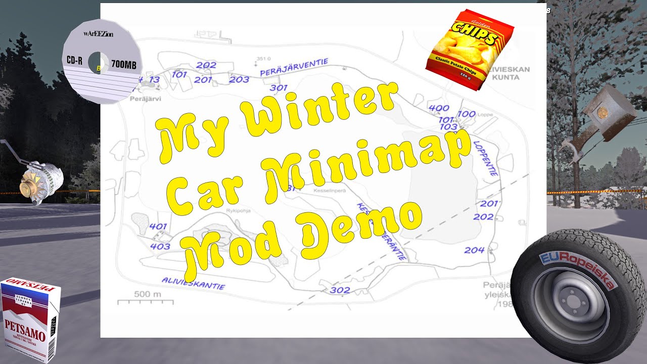 My Winter Car Minimap Demo