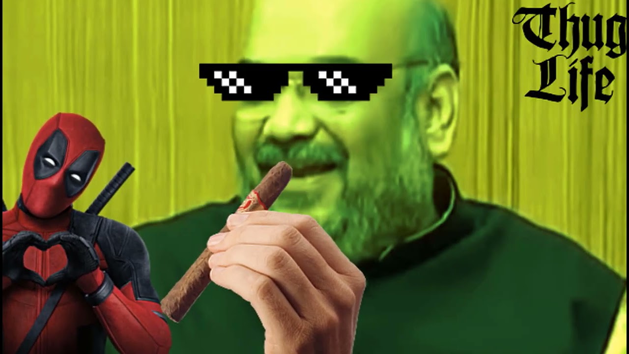 Amit Shah Thug Life Mota Bhai Savage Moments  Thug Life 2 0