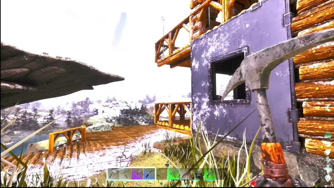 ARK Survival Ascended PS5 | Vamos por el FERROCARRIL en Lost Colony
