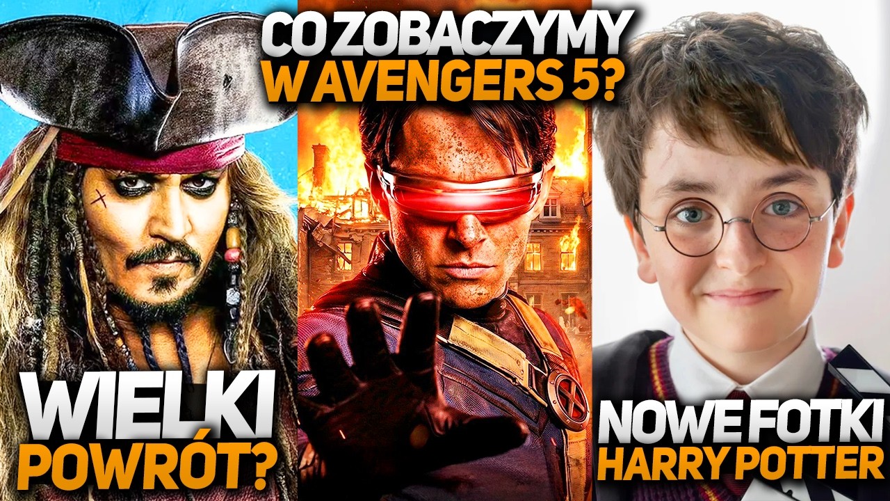 Nowe plotki o AVENGERS DOOMSDAY! Johnny Depp wraca do PIRAT&Oacute;W Z KARAIB&Oacute;W? Zdjęcia z HARREGO POTTERA!