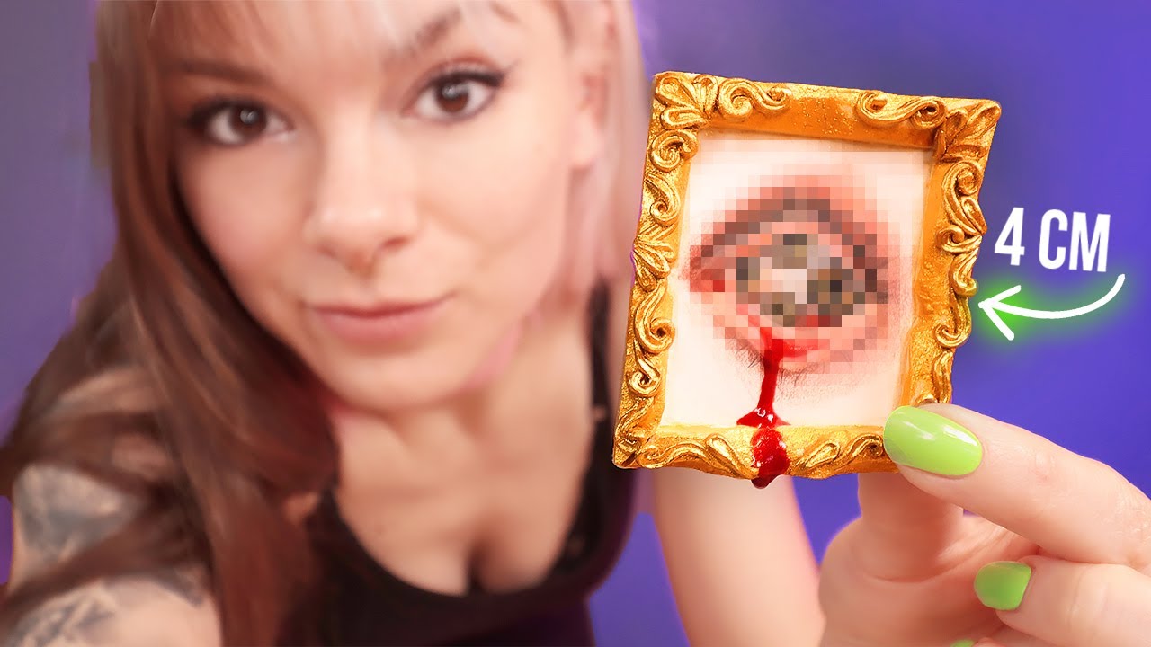 Hab gruselige Mini-Gemälde gemacht 💀