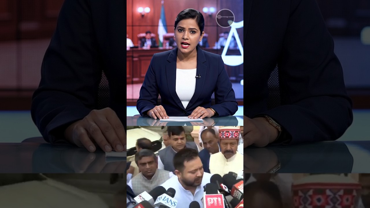 Tejashwi Yadav Attacks NDA Govt 🔥 Bihar Law & Order Debate | #shorts