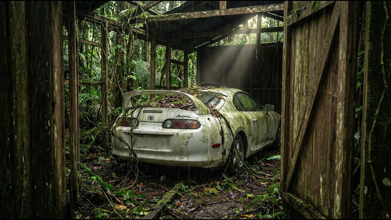 I Found a Mossy 1994 Toyota Supra in a Rainforest Shed | Full Restoration