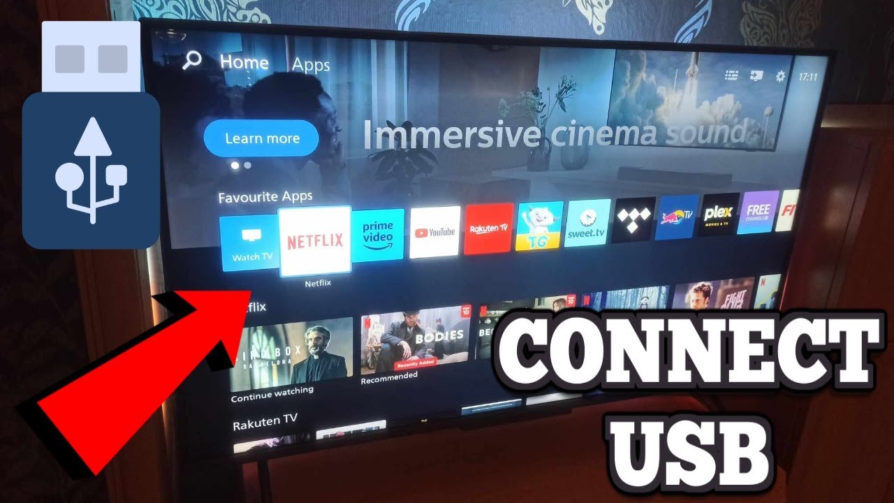 How To Connect USB To Philips TV