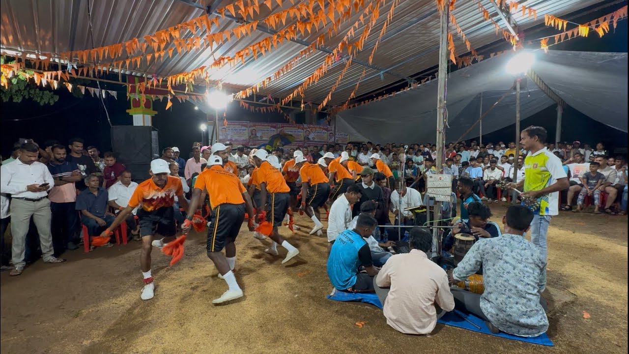 विघ्नहर्ता नाच मंडळ काजूवाडी ।। शक्ती तुरा नाच ।। सुडकोळी नाच स्पर्धा २०२५ ।। कोकण शक्ति तूरा नाच ।।