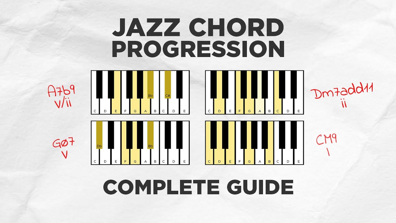 Master Jazz Chord Progressions in 9 steps
