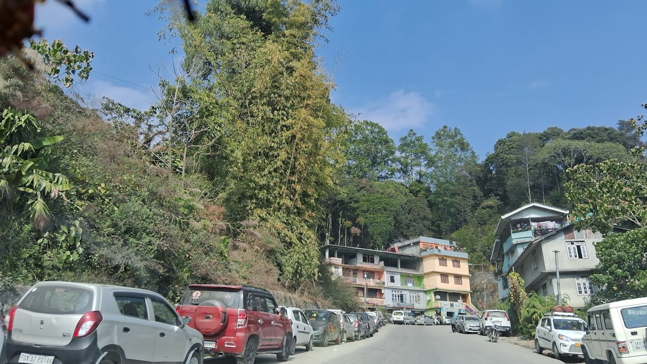 spending a time at border village finally return gangtok/driving hills roads/sikkim 
