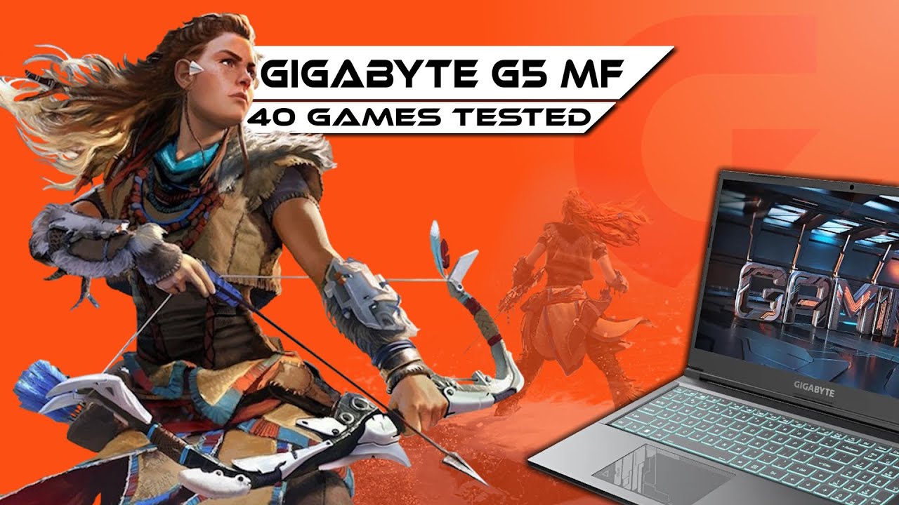 Gigabyte G5 MF (2023) Gaming Benchmarks: 40 Games Tested (i5-12500H, RTX 4050)
