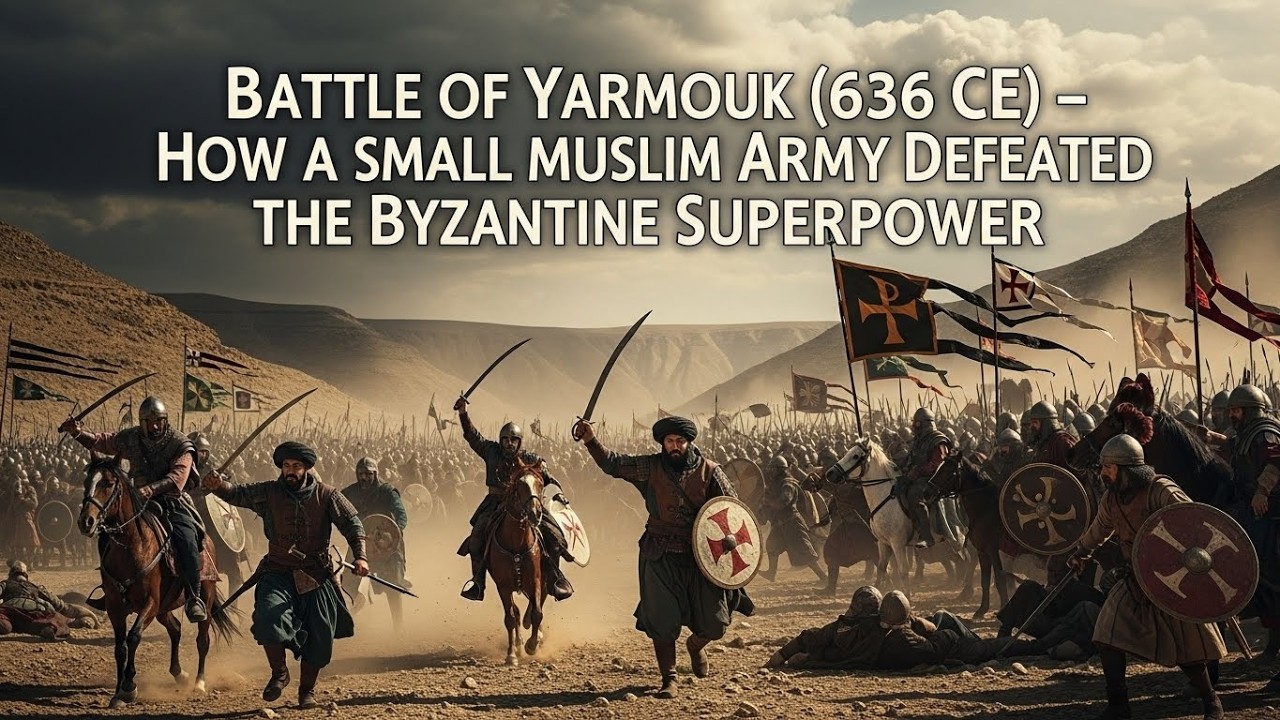 Battle of Yarmouk (636 CE) &ndash; How a Small Muslim Army Defeated the Byzantine Superpower