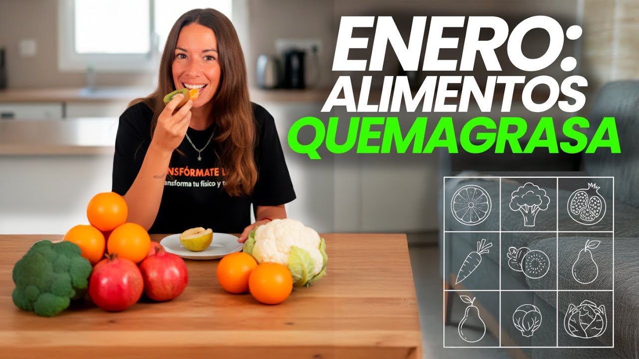 Frutas y Verduras de ENERO 🍊🥦 Lo Mejor para tu Salud y Energía
