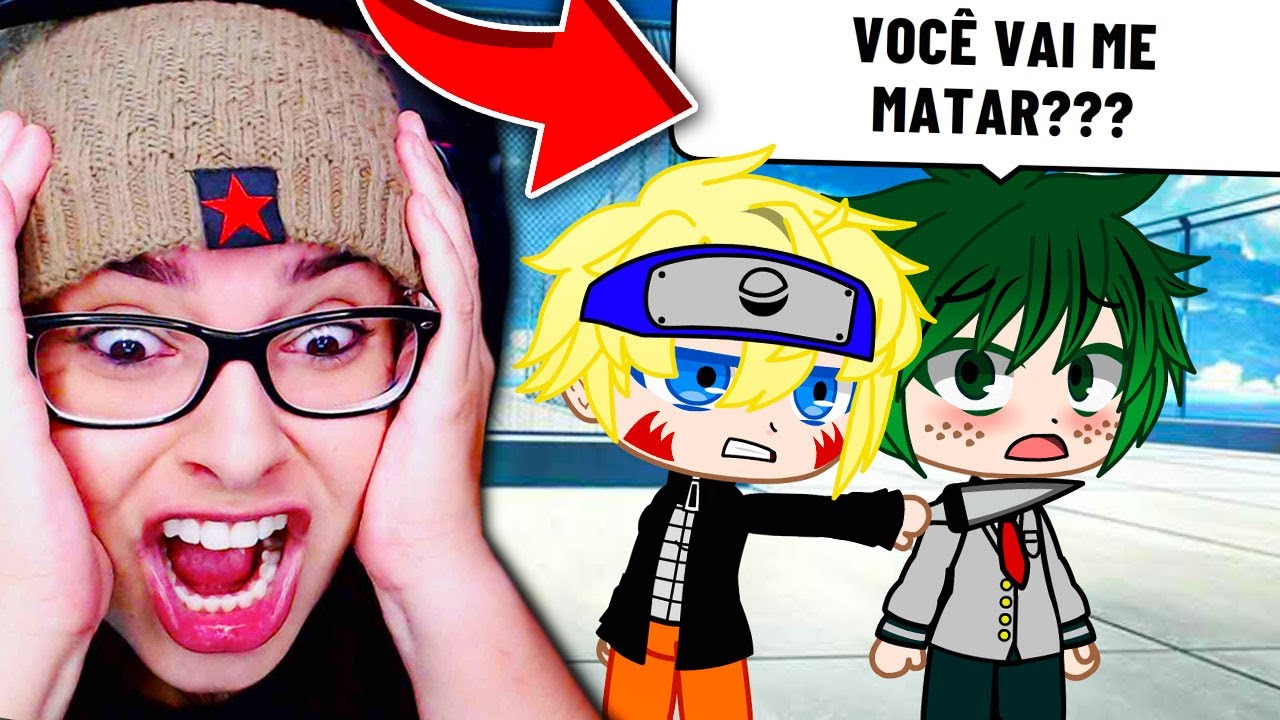 SE O NARUTO ESTIVESSE EM BOKU NO HERO ! (Gacha Club Mini Filme)