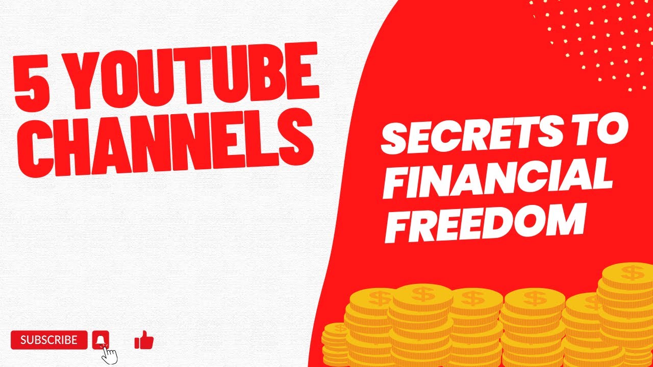 5 Financial Channels that will change your life!