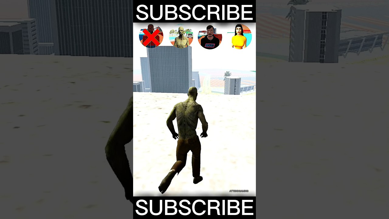 INDIAN BIKE DRIVING 3D 🤯 GAME 💥 CHARACTERS JUMP  CHALANGE | #shorts #gaming #challenge #gta