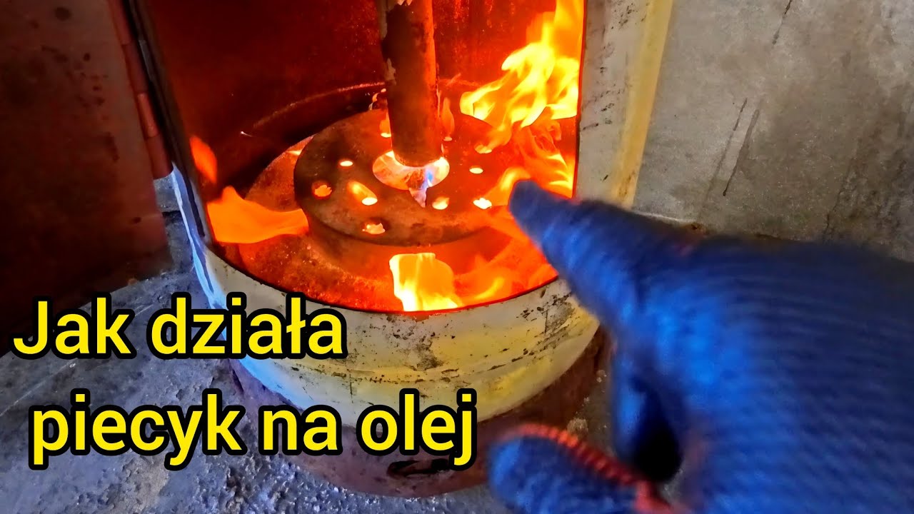 Jak zrobić,  jak działa piecyk na olej?