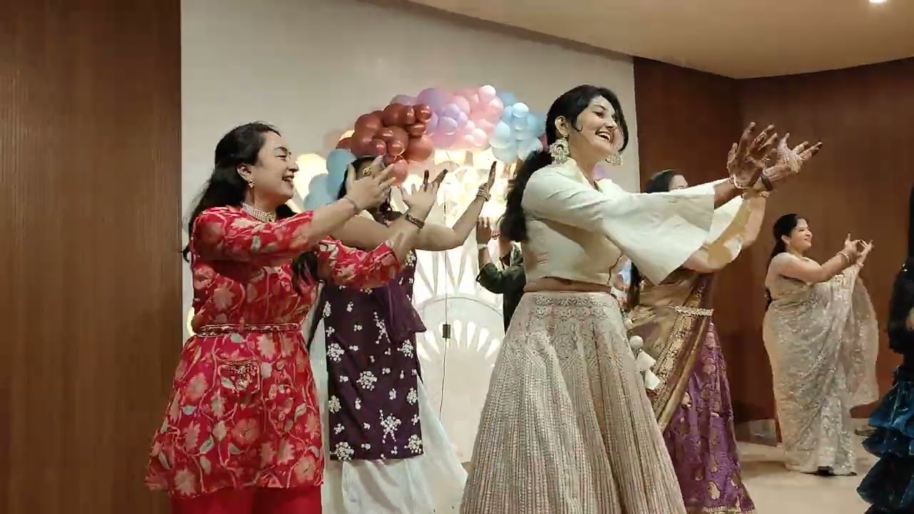 Dance Performance on Baby Shower