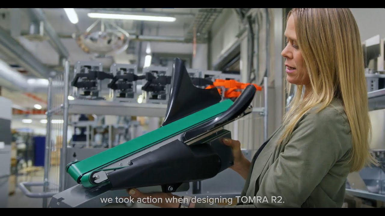 Sustainability innovations in the design of TOMRA R2