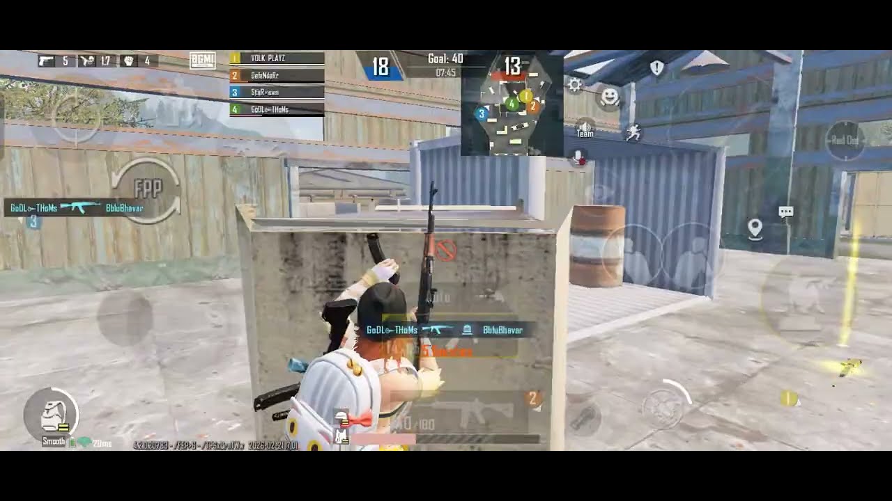 No Shotgun AR Meta back 🔙 | BGMI | AKM Hacker gameplay TDM | TDM High Kills world record 🥶 | #bgmi 