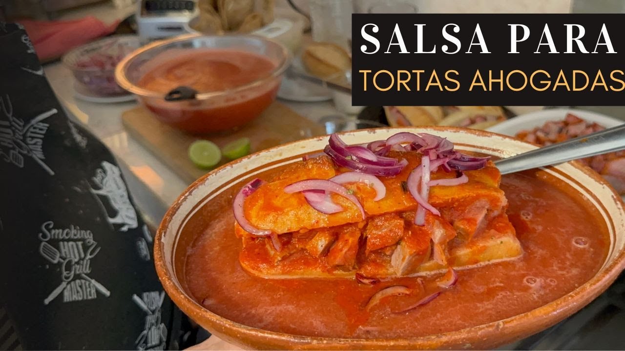 🍅Salsa de Jitomate para Tortas Ahogadas