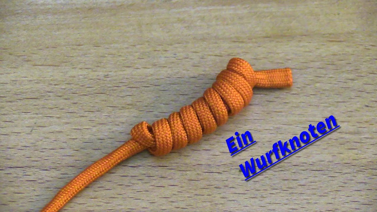 Ein Wurfknoten