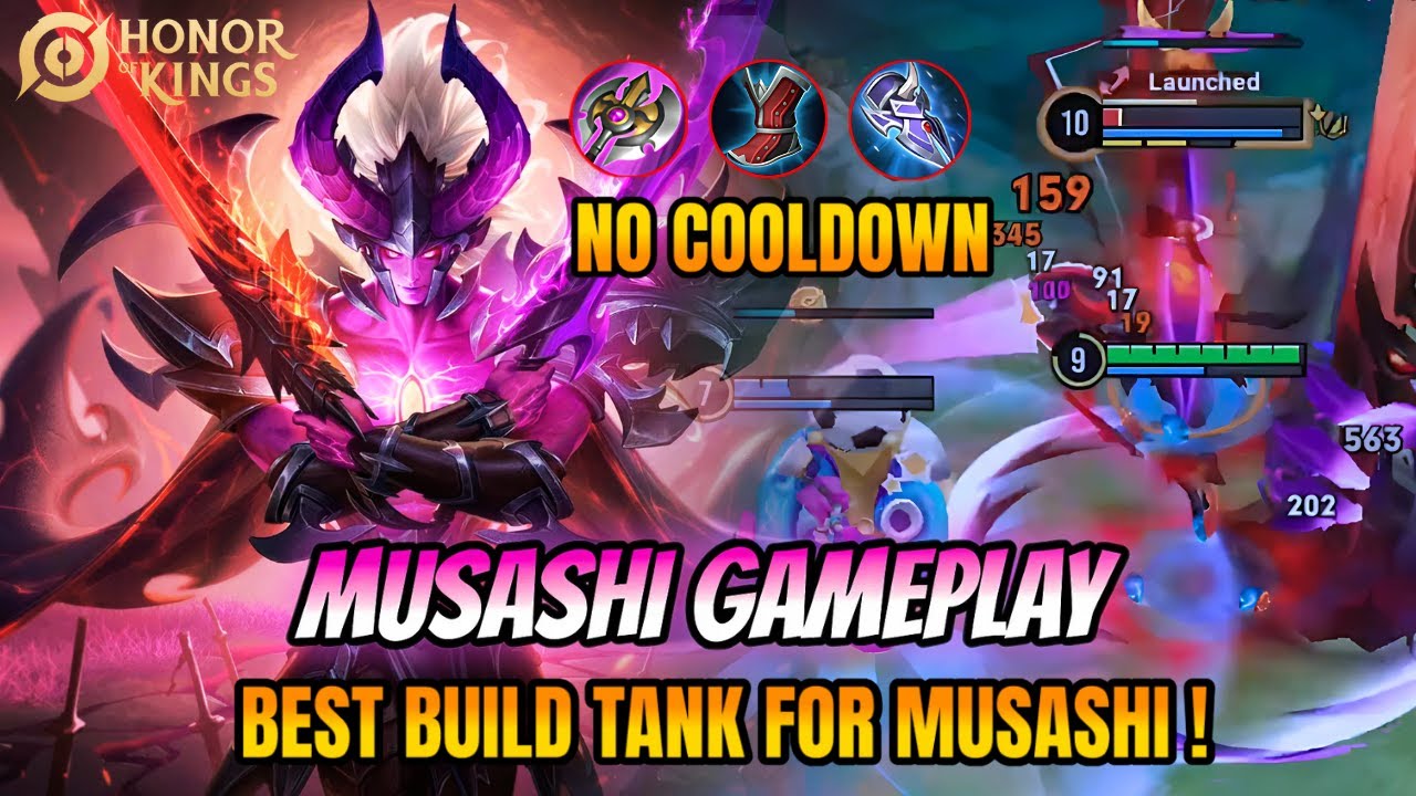 Musashi as a Tank? This Build is Insane in Honor of Kings! | Musashi Gameplay
