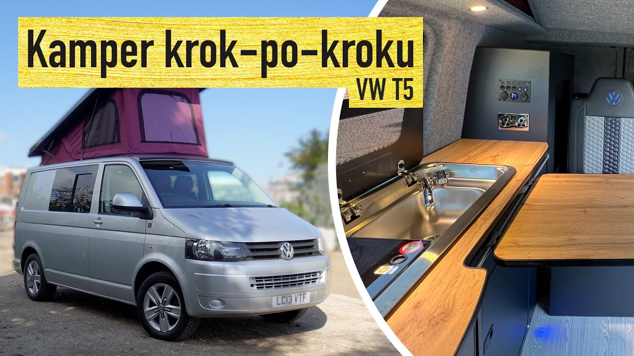 VW Transporter T5 Campervan budowa krok po kroku  | Velsar |  Timelapse