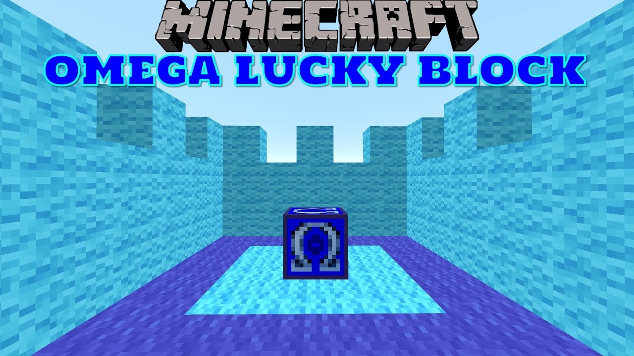 Minecraft: Omega Lucky Block! - Omega Lucky Block Mod Bemutató
