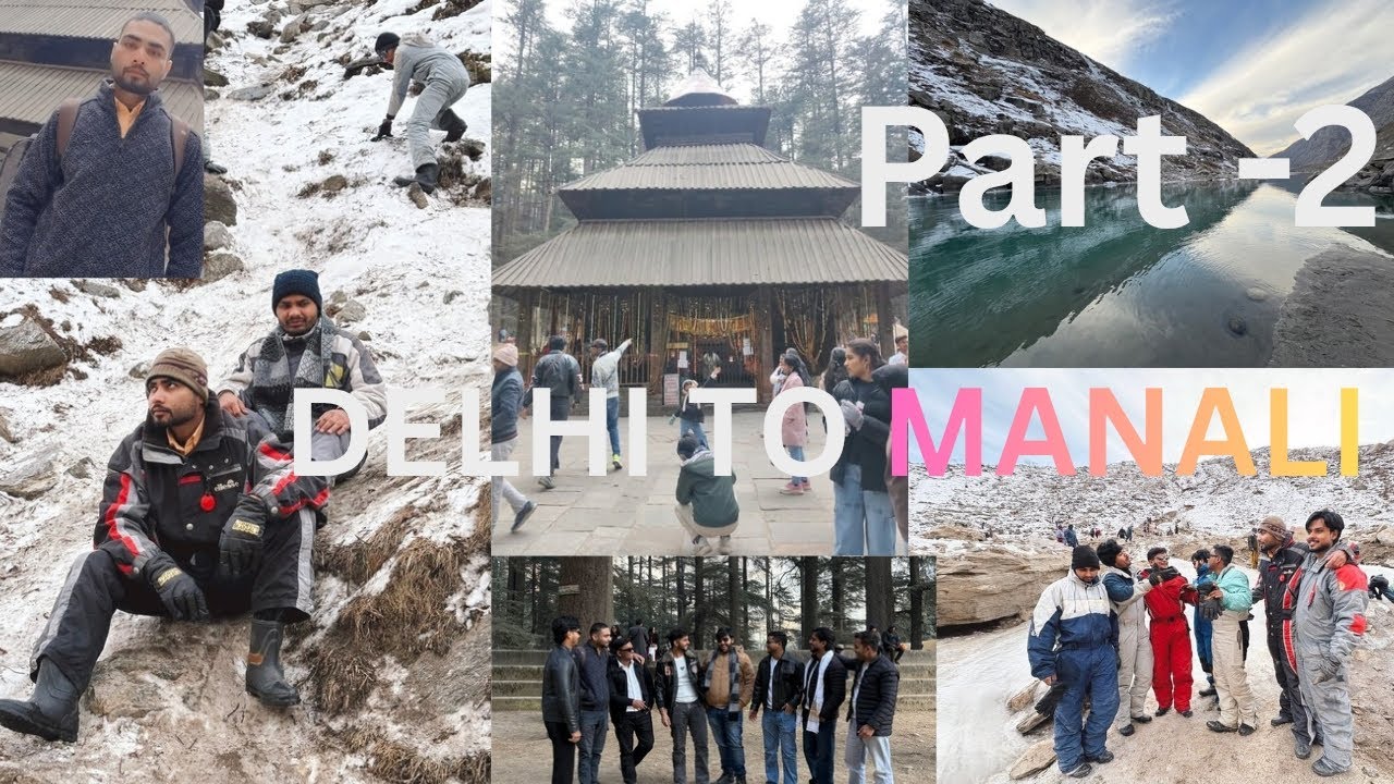 Our First Manali Adventure 🏔️