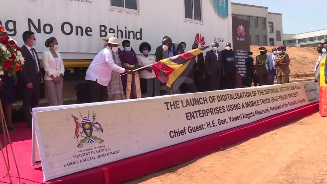 Museveni lays foundation stone -  National Science, Technology, Engineering, Innovation center