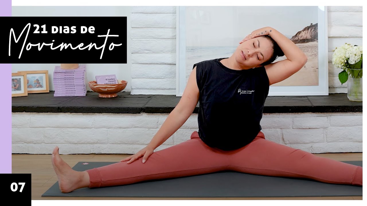 Yoga | Dia 07 : Relaxamento dos ombros, pescoço e rosto  - Pri Leite