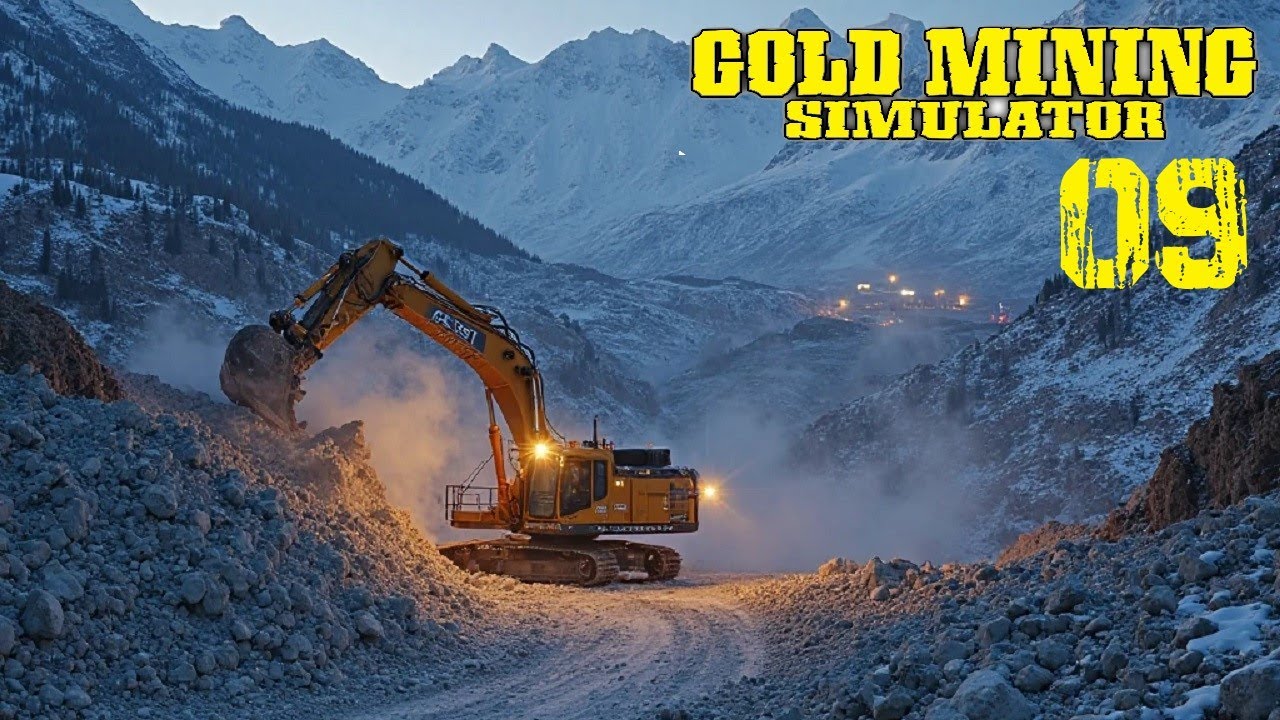 UROBEK PO KOPANIU KOPARĄ ⛏ GOLD MINING SIMULATOR S2 #09 ⛏ GAMEPLAY PL