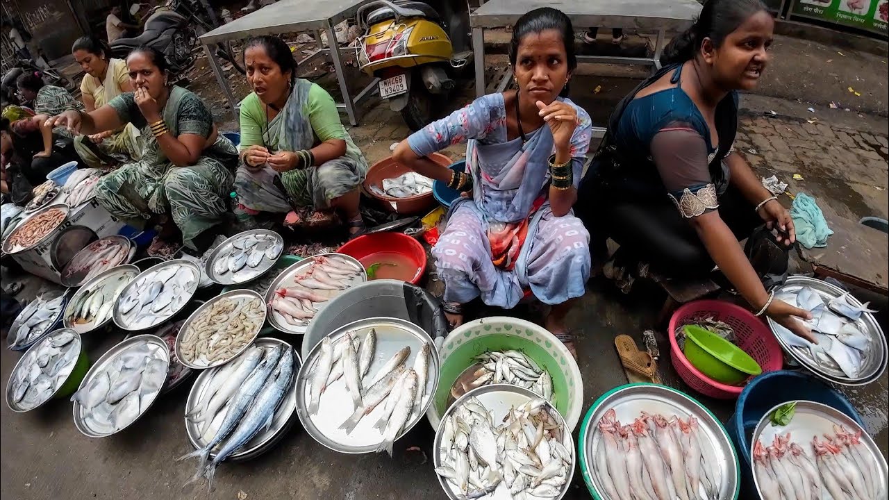 'मार्केट डाउन' सांगा घ्यायची किंमत मच्छी झाली स्वस्त | Uran Naka Fish Market Panvel